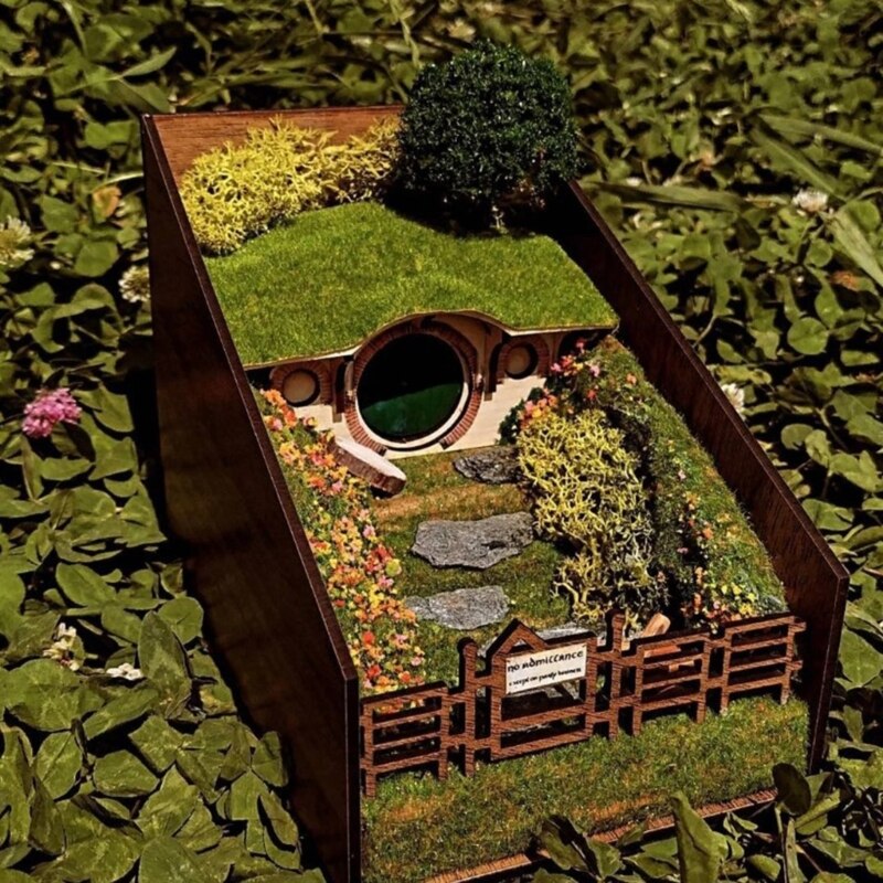 Hobbit & Lord of the Rings Booknooks