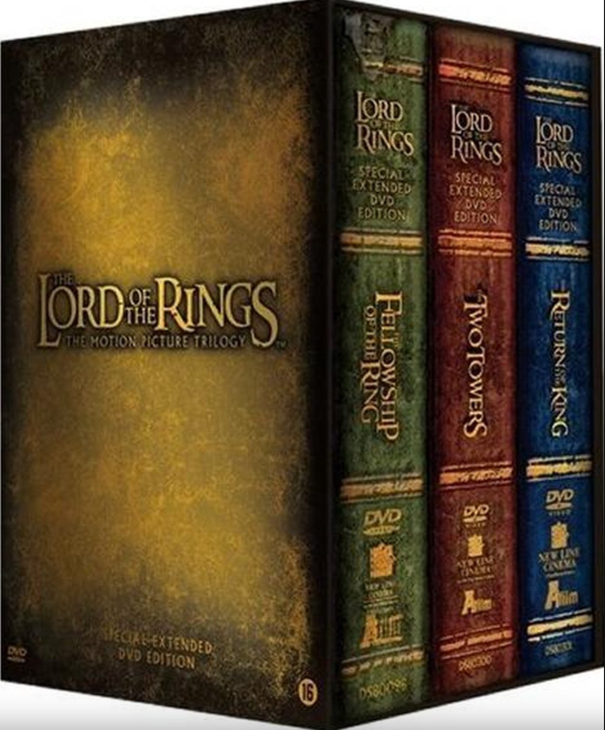 Lord Of The Rings Trilogy DVD Box Set (Extended Edition)