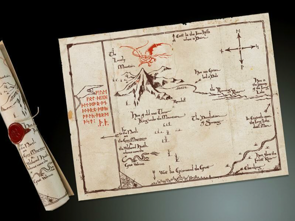 Thorin Oakenshield's Map - Collectors Edition