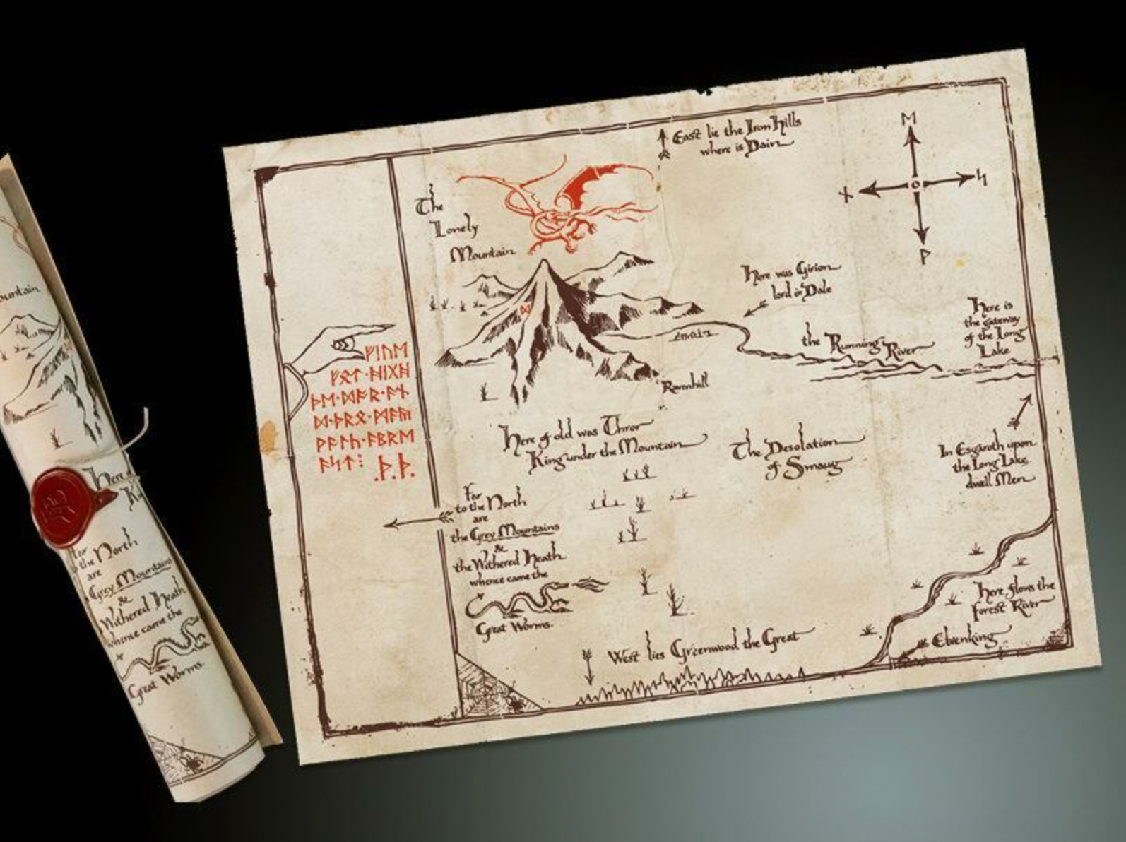 Thorin Oakenshield's Map - Collectors Edition