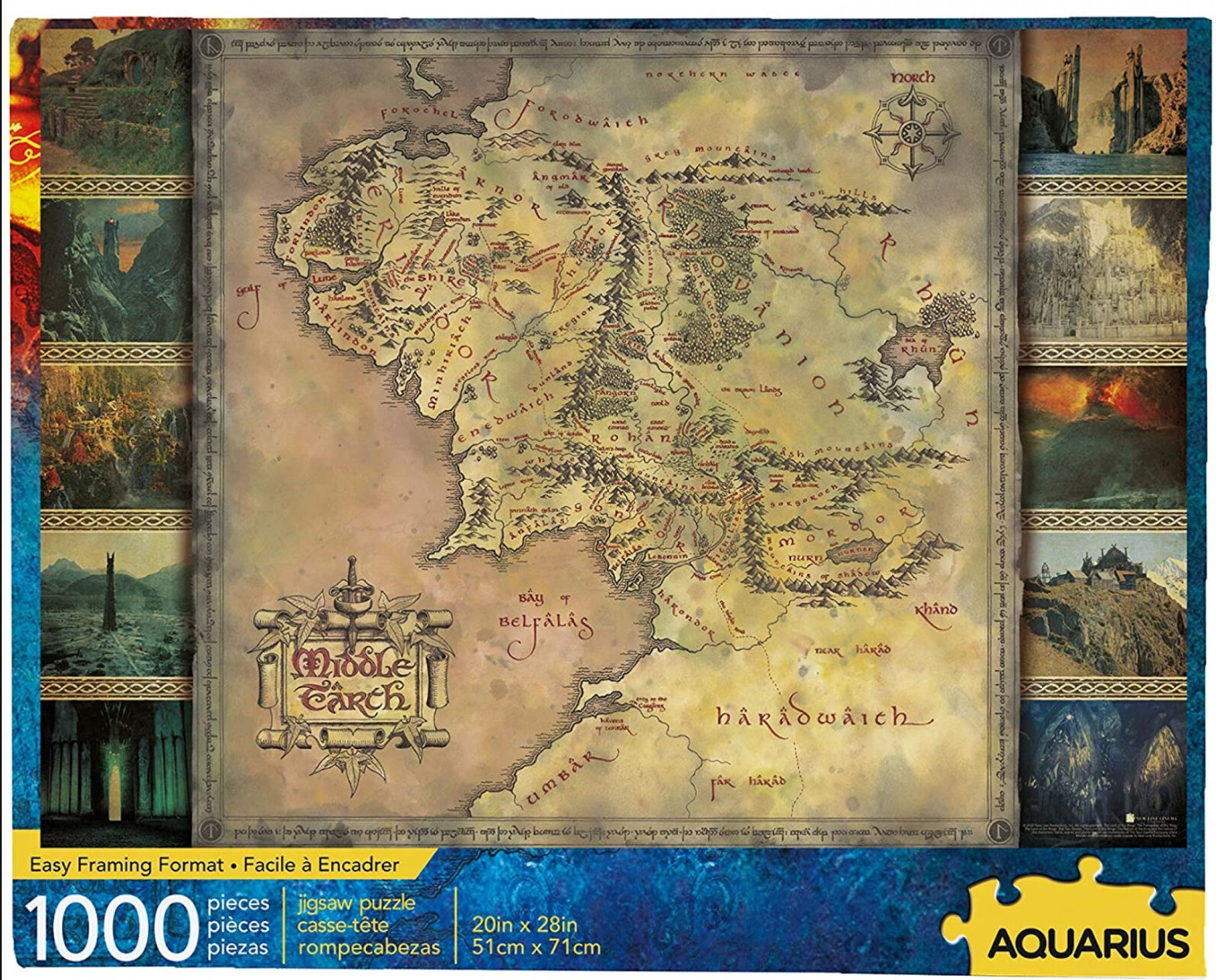 Lord of the Rings Inspired Puzzles