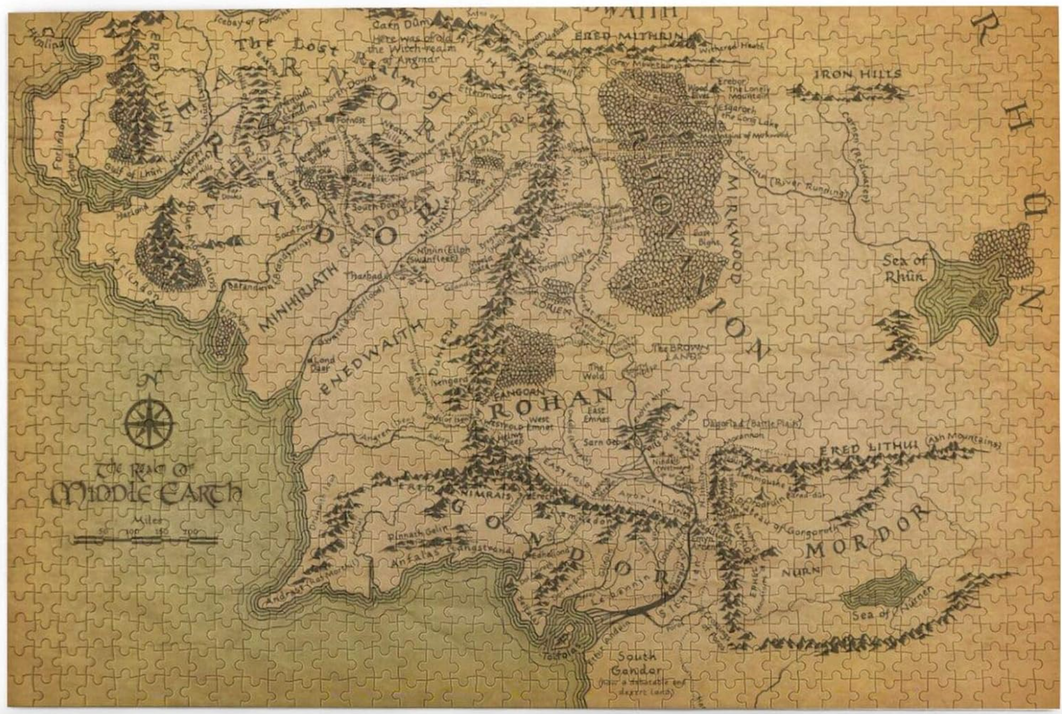 Lord of the Rings Inspired Puzzles