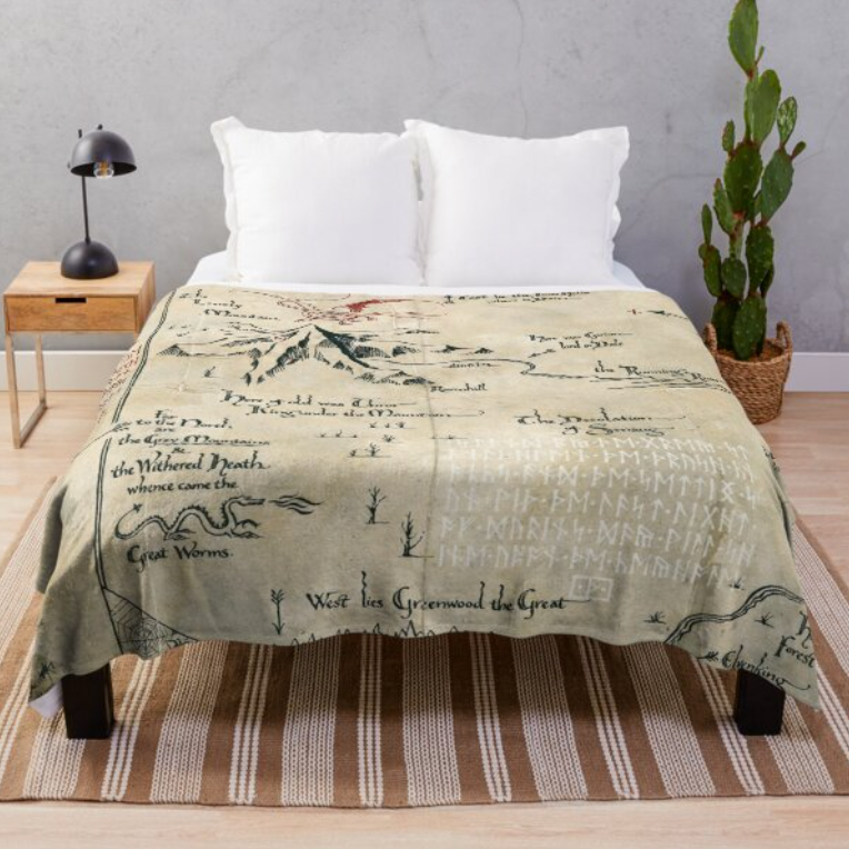 Lord of the Rings Inspired Blankets