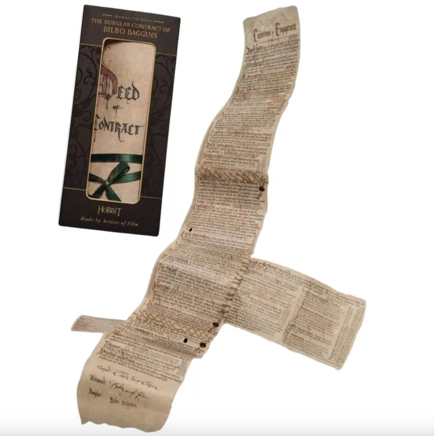 Burglar Contract of Bilbo Baggins