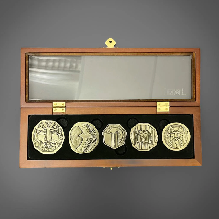 The Hobbit Dwarven Treasure Coin Set