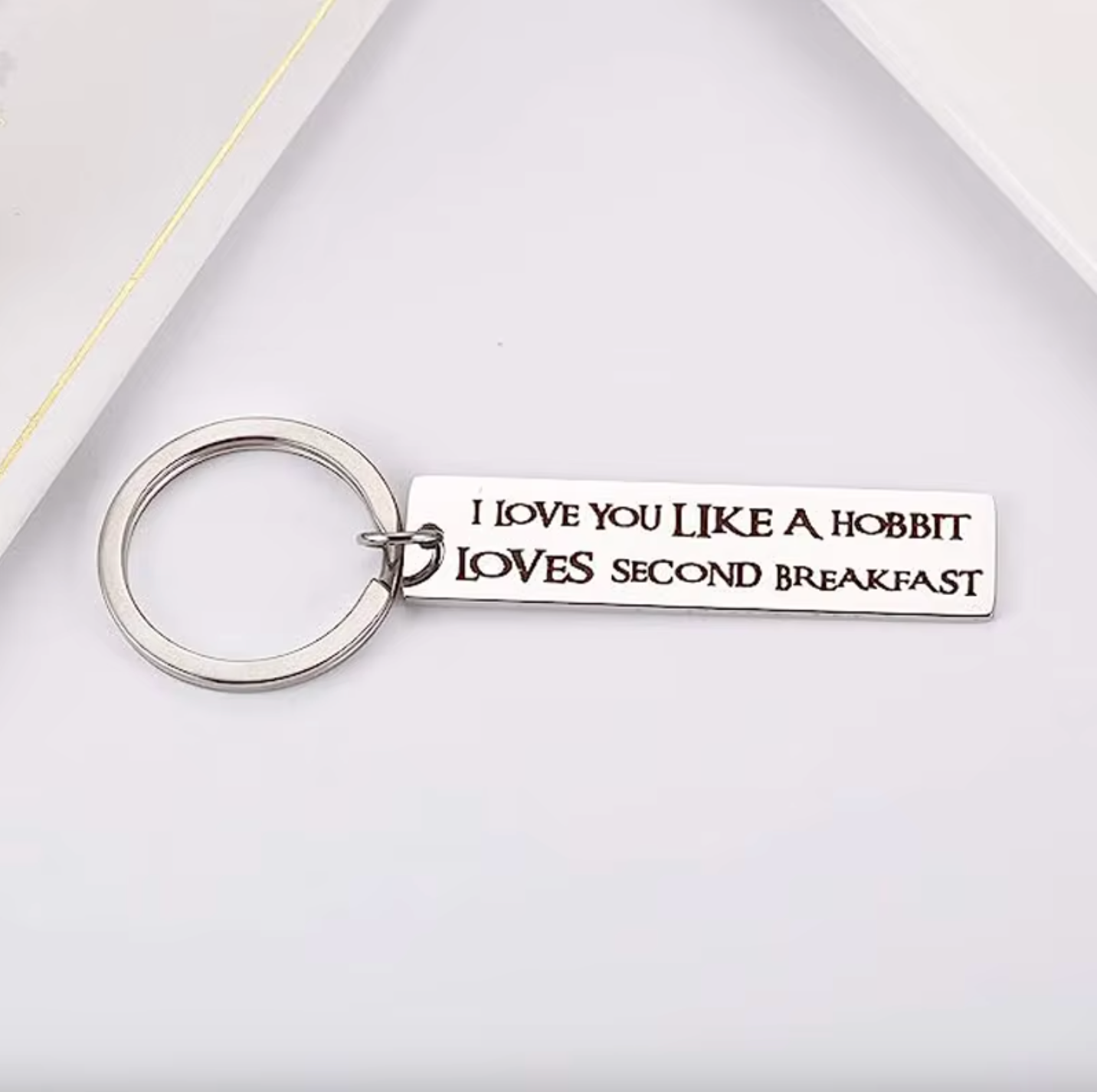 Second Breakfast Keychain