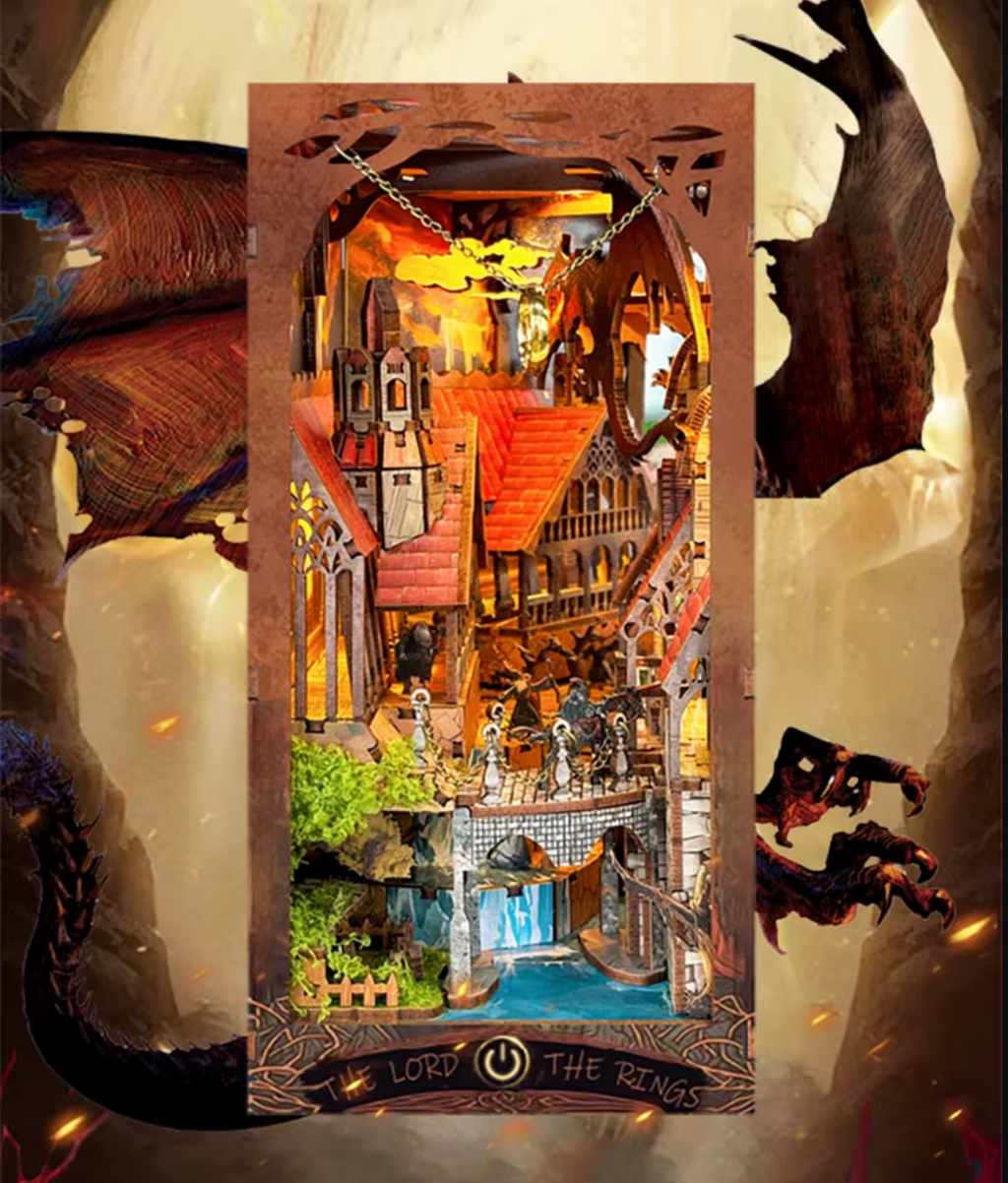 Hobbit & Lord of the Rings Booknooks