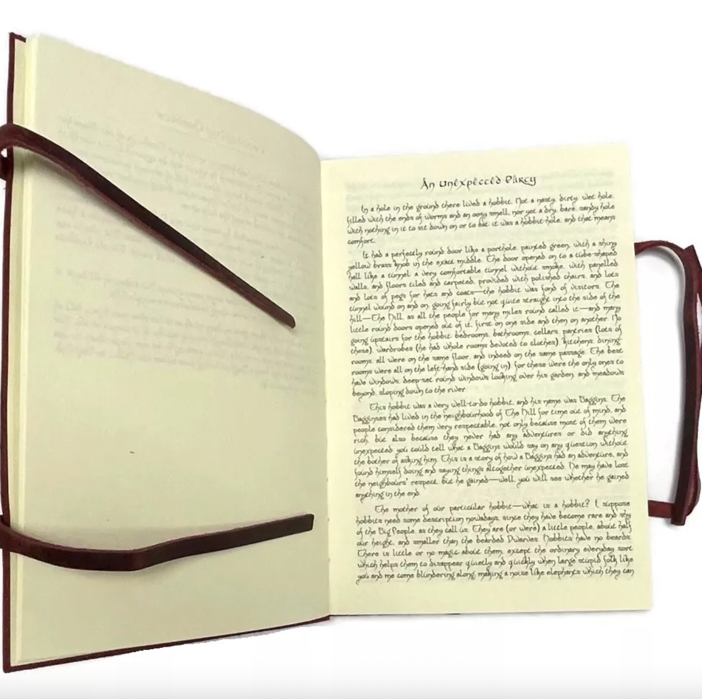Bilbo Baggins' Red Journal