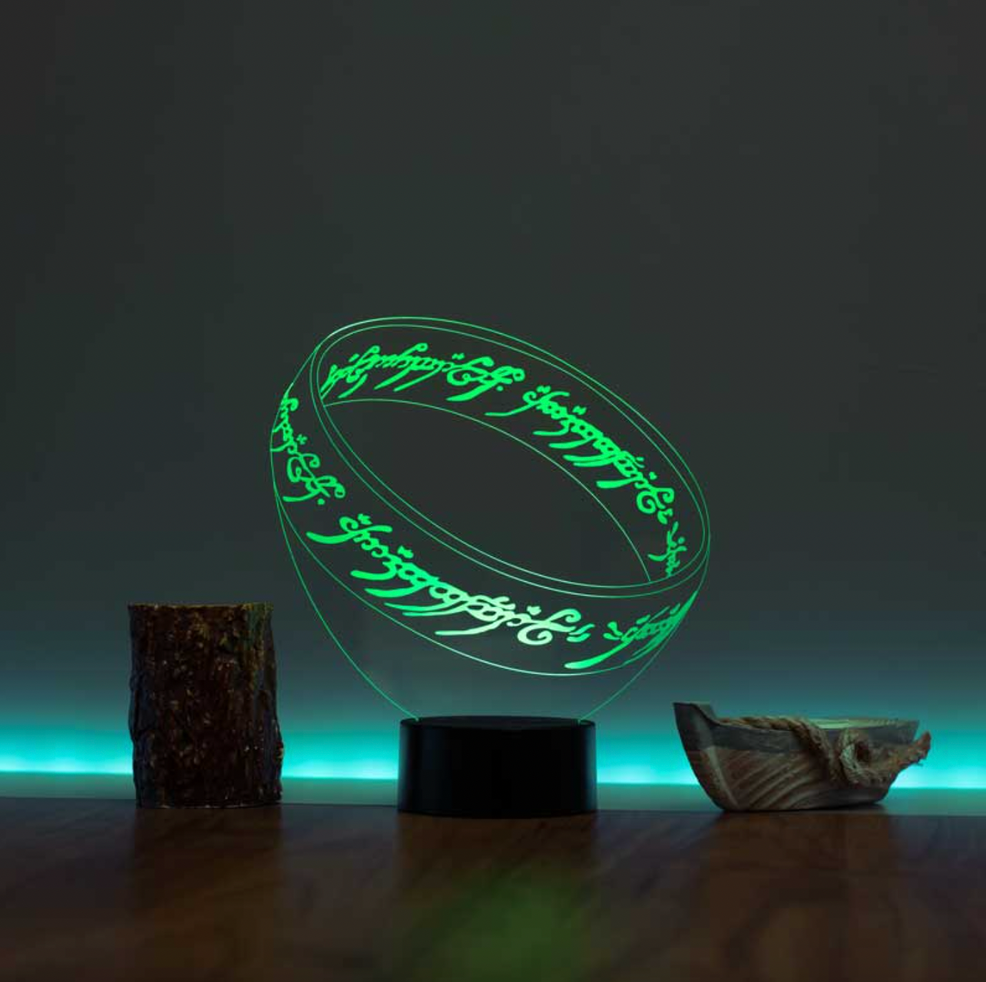 One Ring 3D LED Night Lamp