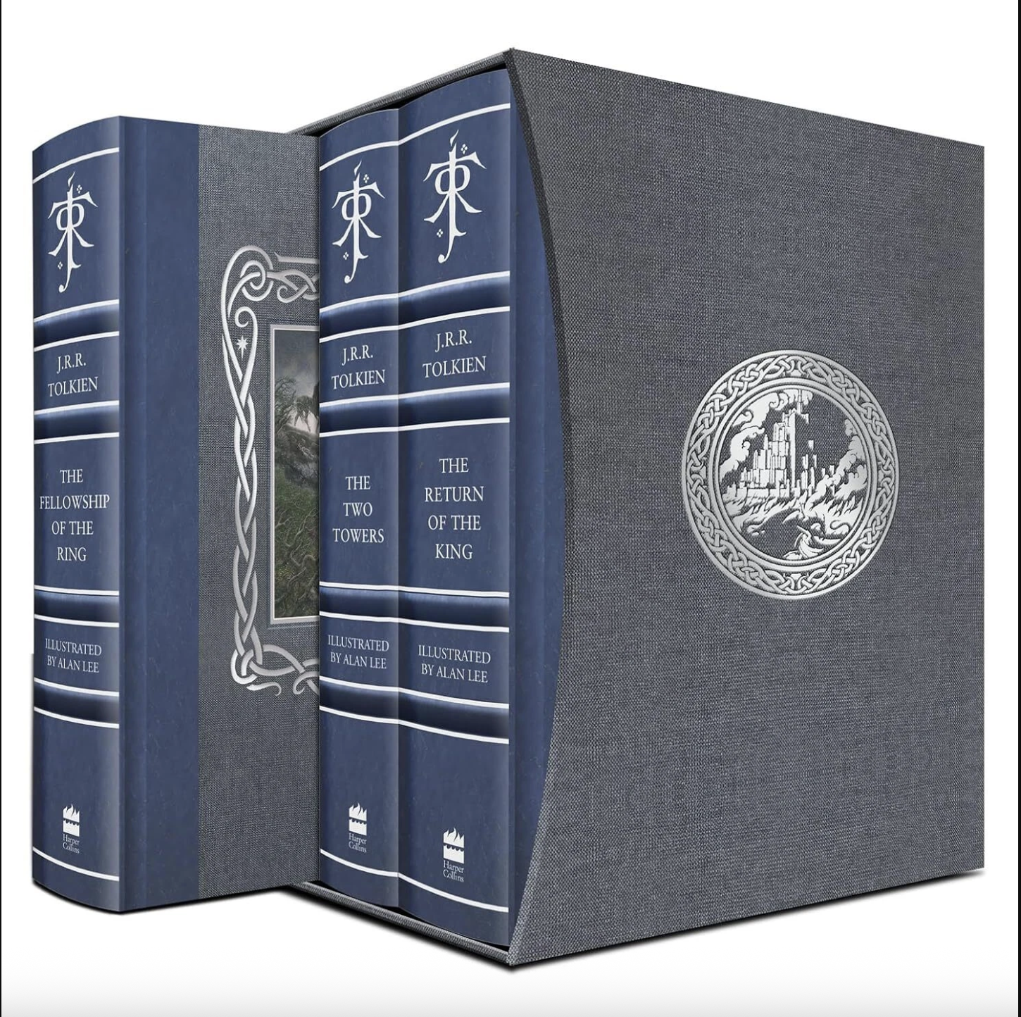 Lord of the Rings Illustrated Hardcover Set (Deluxe Edition)