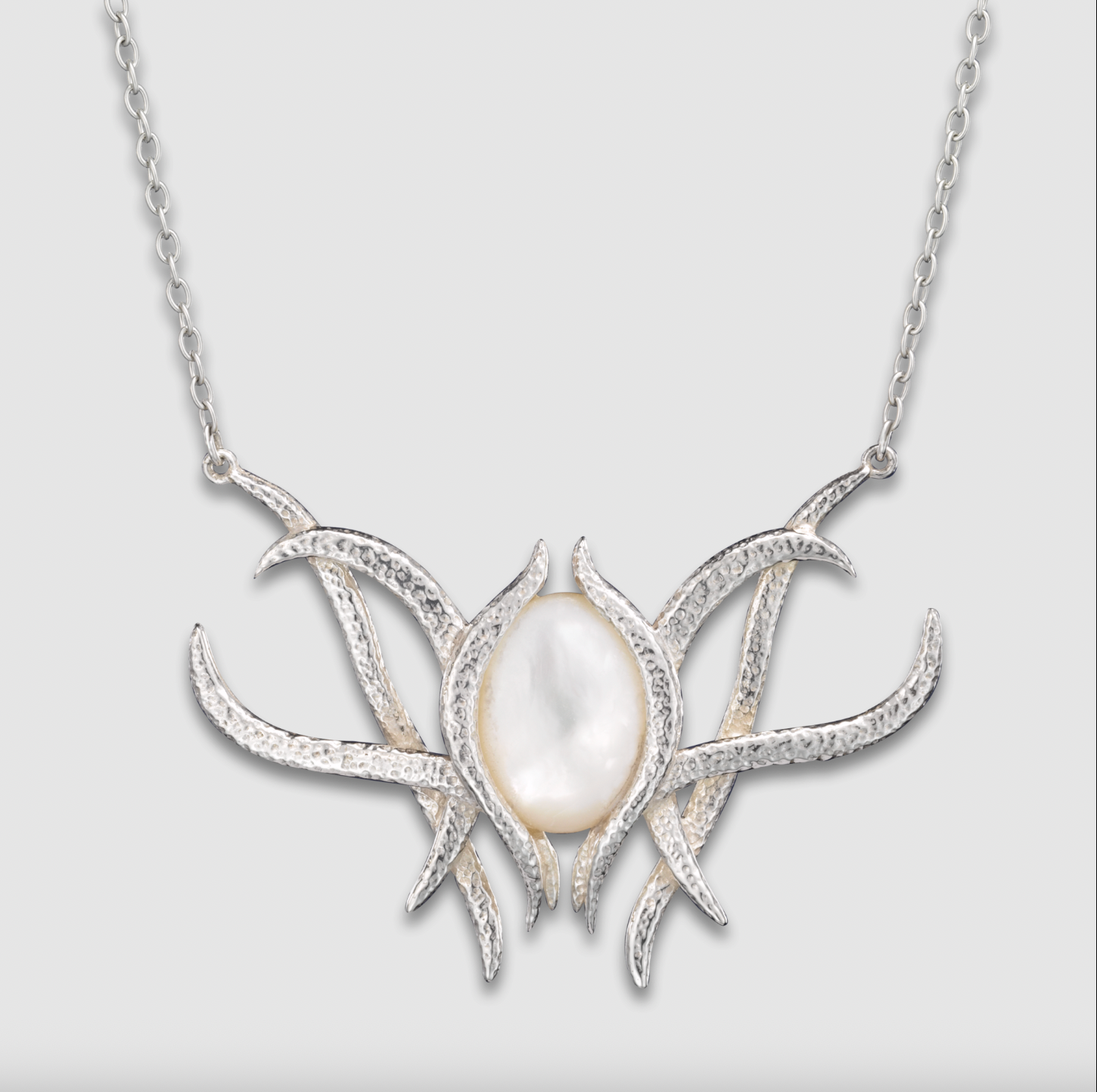 Lady Galadriel's Silver Brooch Pendant