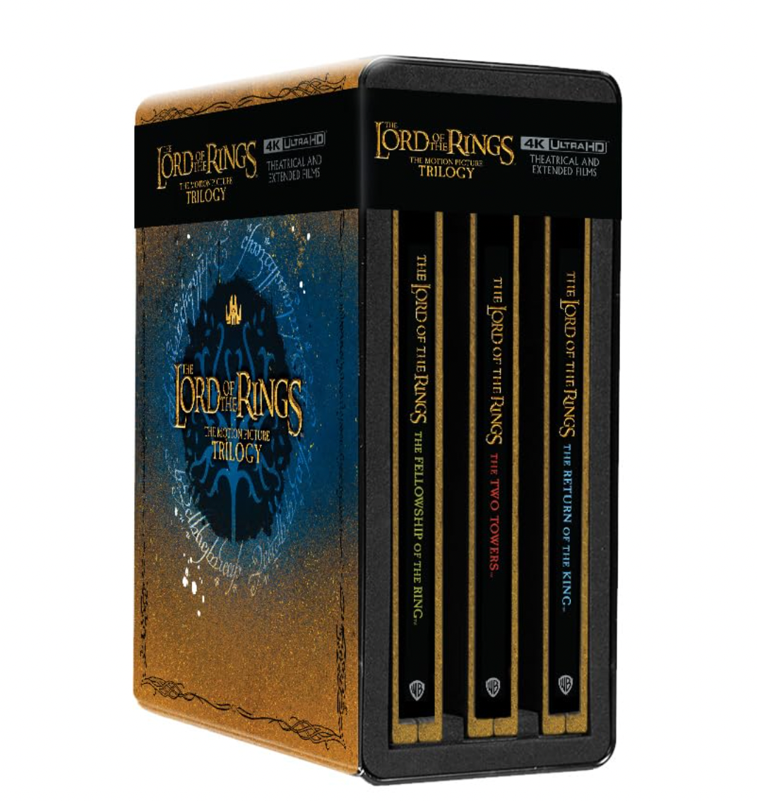 Lord of the Rings 4K UHD Blu-Ray Steelbook