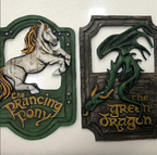 Lord of the Rings Wall Signs