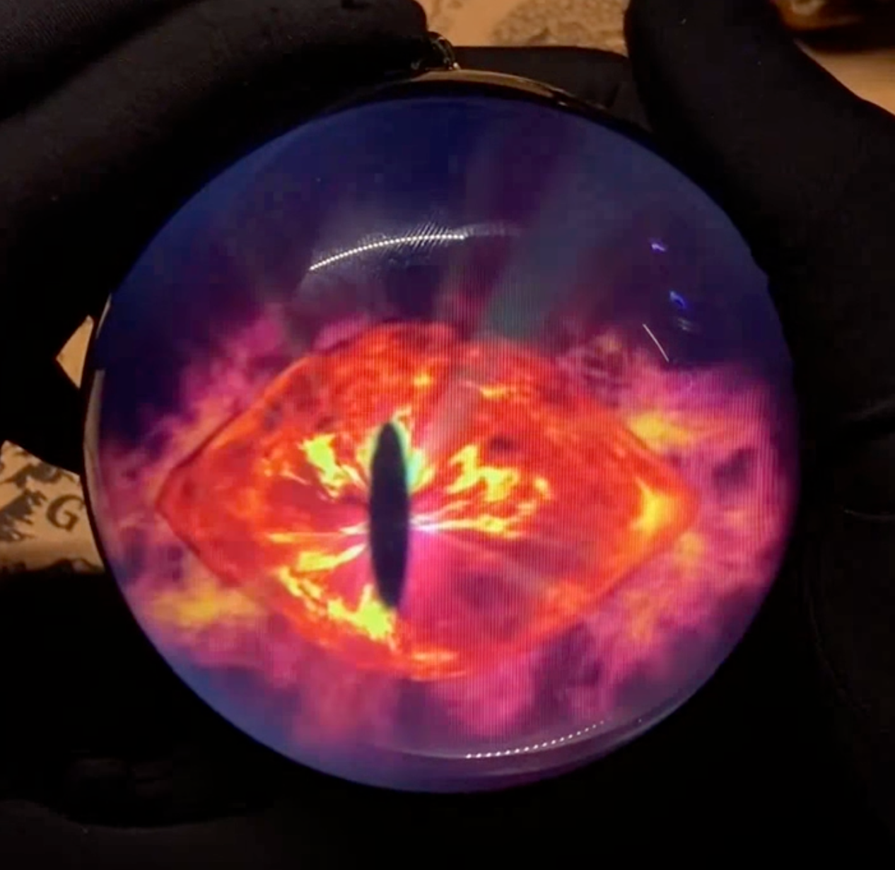 Glass Orb Eye of Sauron