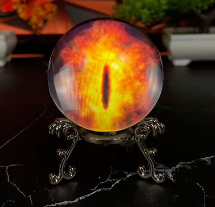 Glass Orb Eye of Sauron
