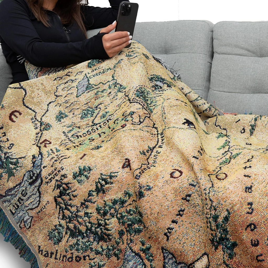 Middle-Earth Woven Blanket