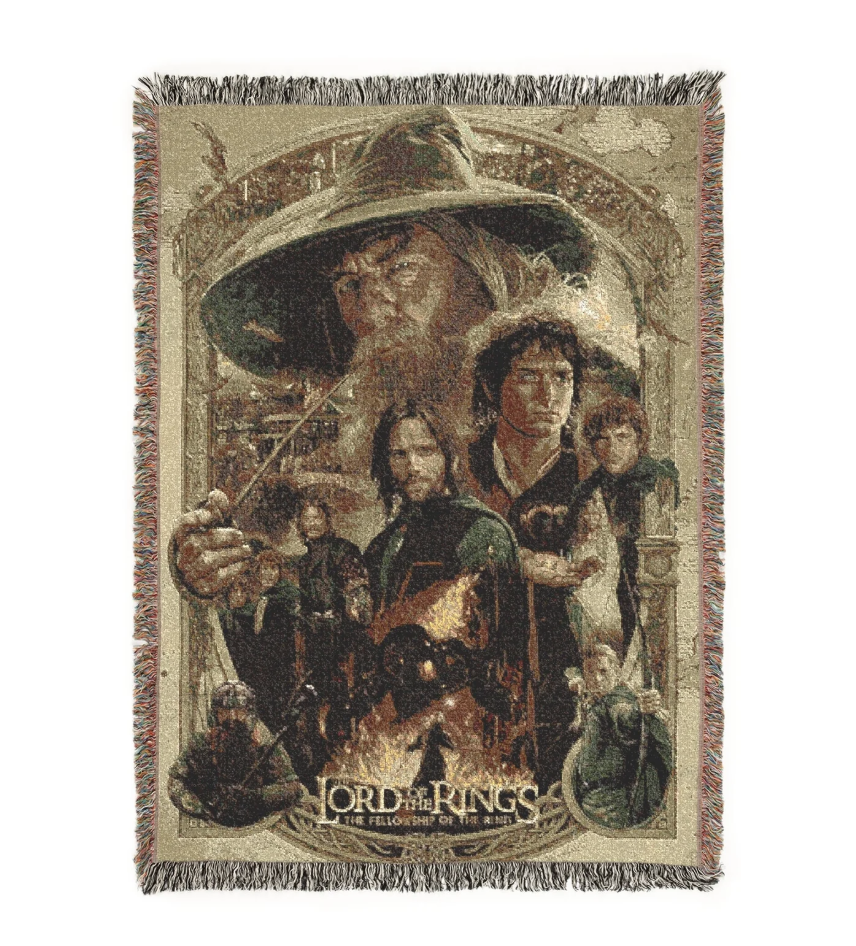 Middle-Earth Woven Blanket