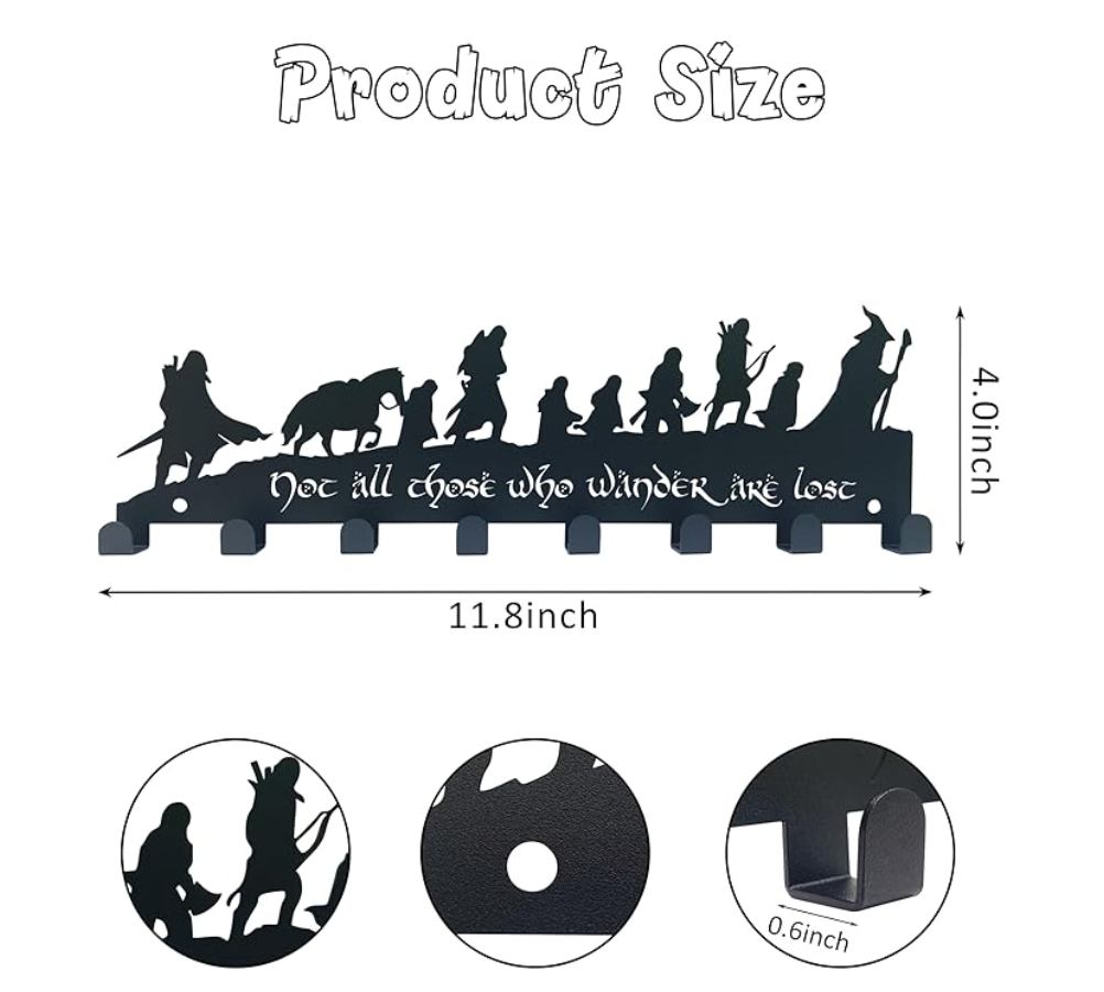 Lord of the Rings Wall Key Holder