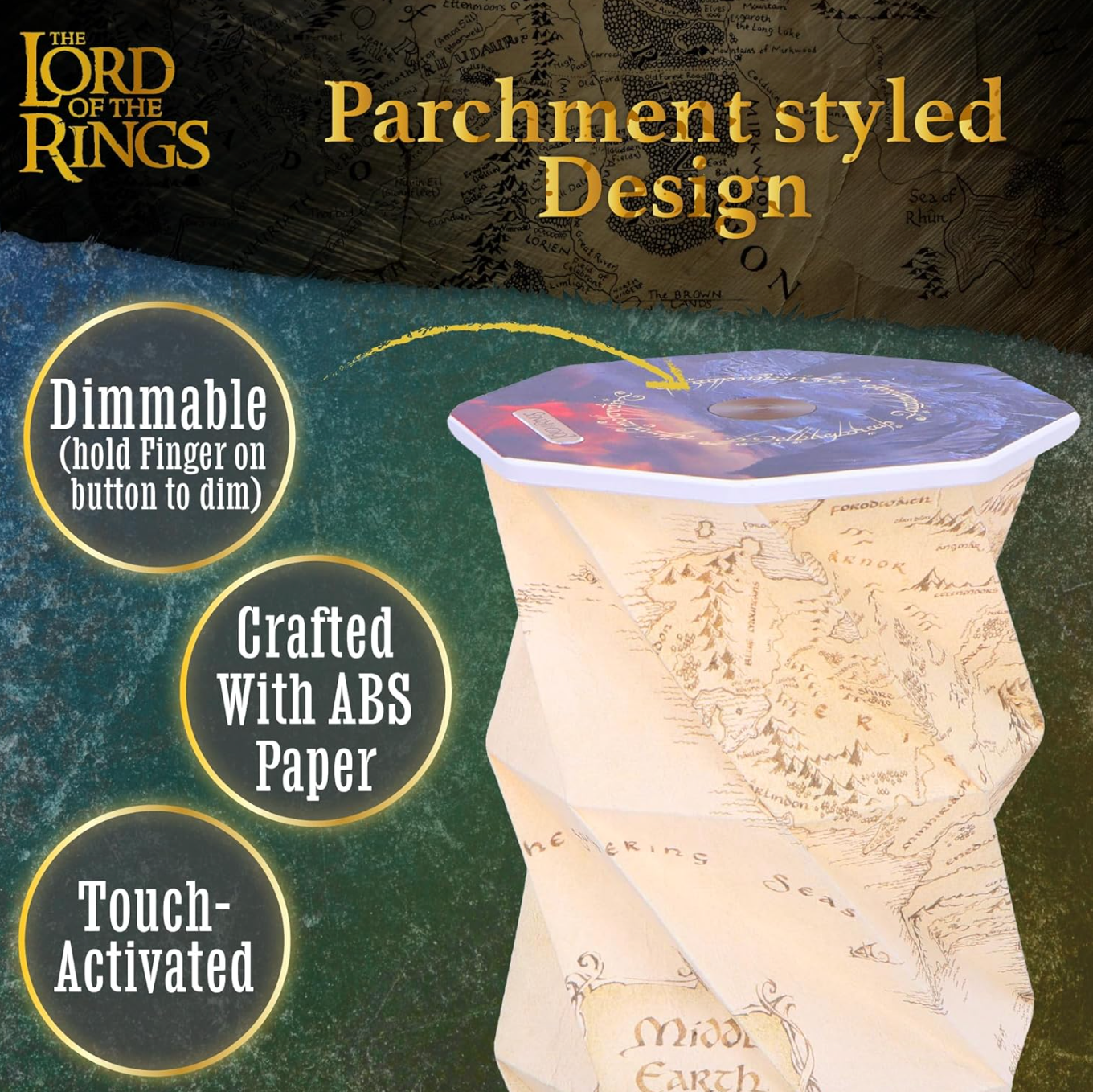 Lord of the Rings Foldable LED Lamp