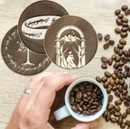 Wooden Coasters - (6 Pieces)