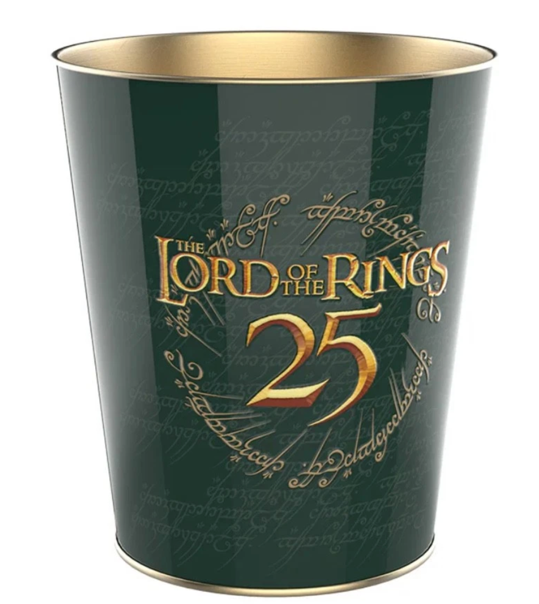 Lord Of The Rings 25th Anniversary Popcorn Bucket (Limited Edition)