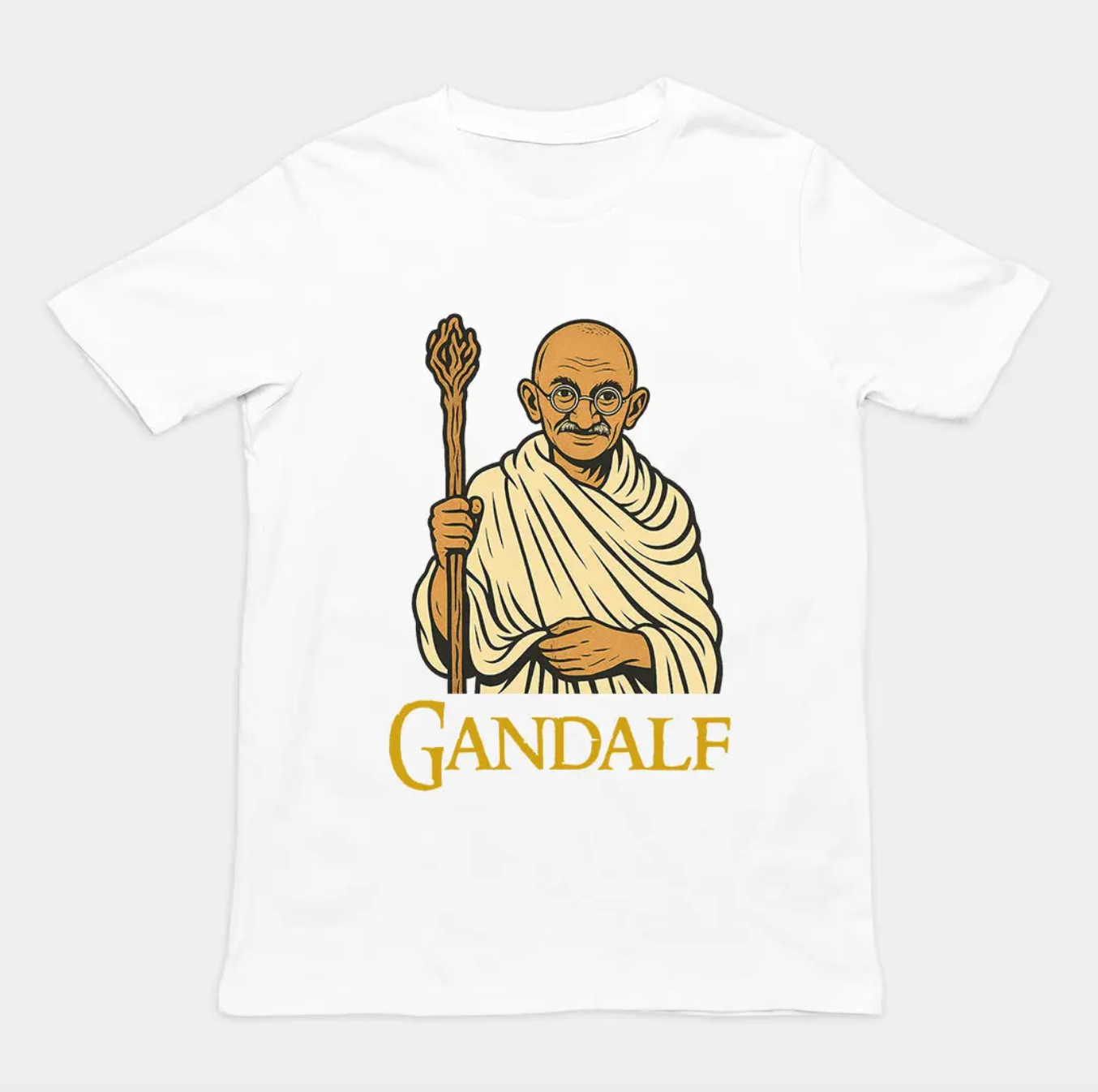 Gandalf (Ghandi) T-Shirts